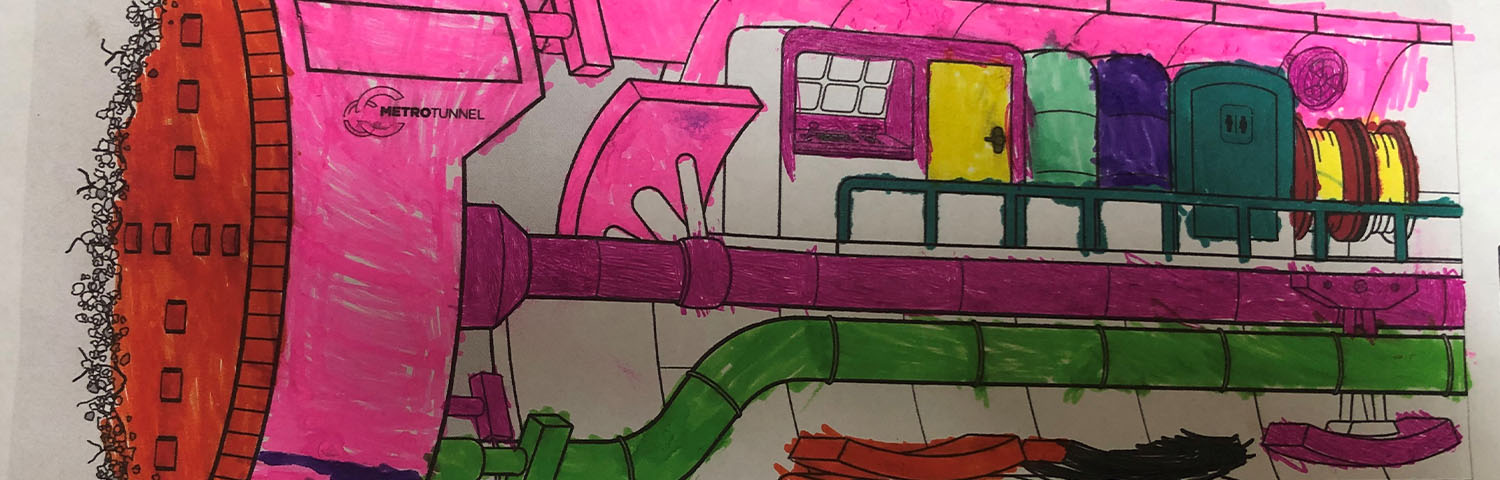 Colouring in example