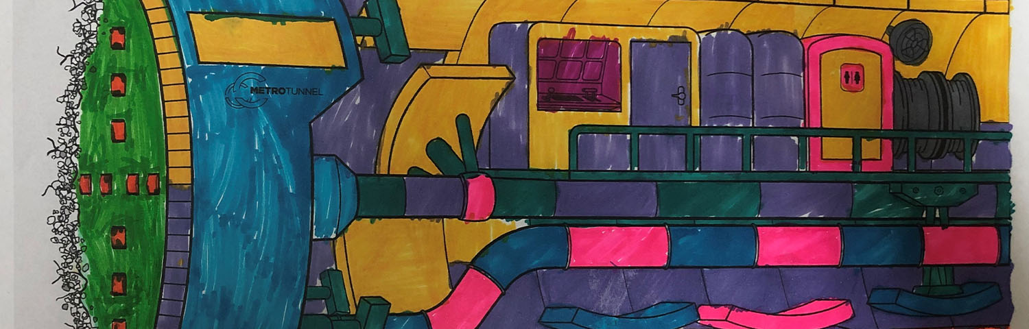 Colouring in example