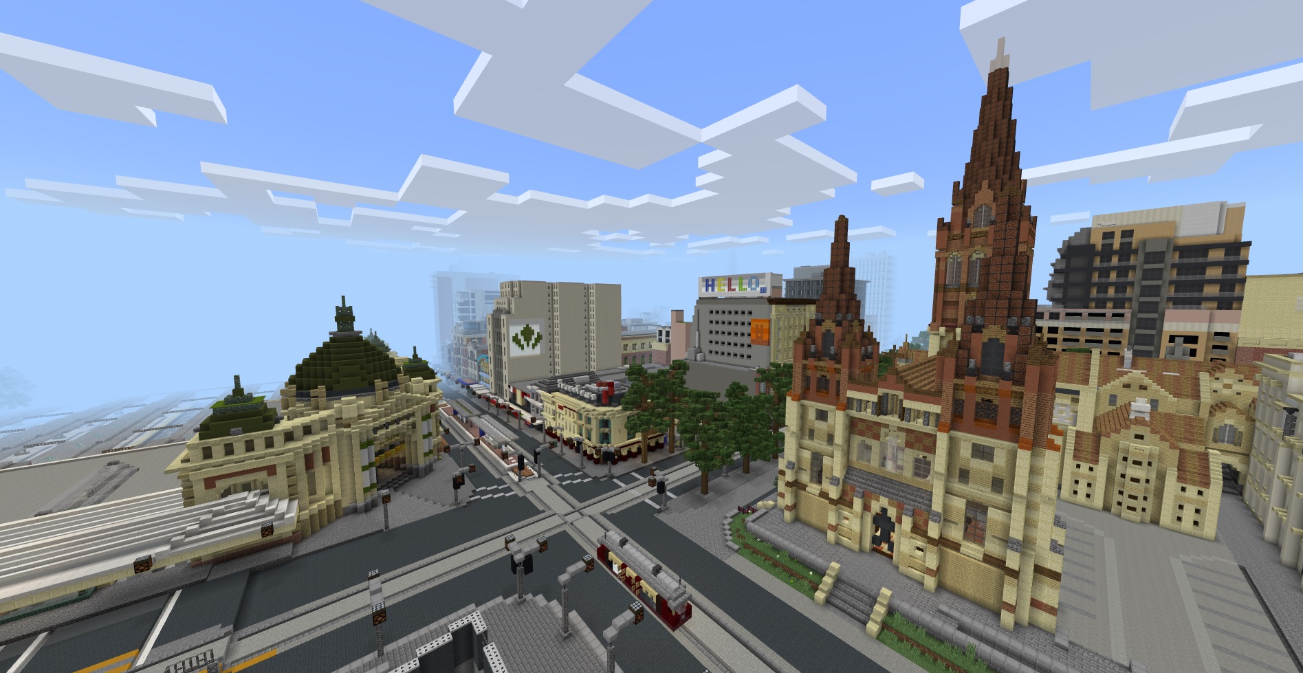 melbourne in minecraft