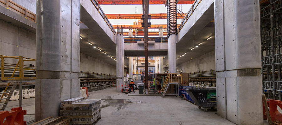 Works at Arden Station